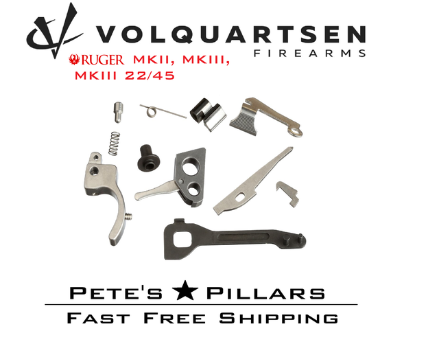 Volquartsen Pistol Competition Kit Trigger Ruger Mark 1 2 3 & 22/45 VC2PKSST