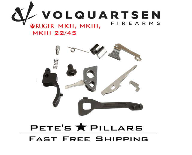 Volquartsen Pistol Competition Kit Trigger Ruger Mark 1 2 3 & 22/45 VC2PCK-S