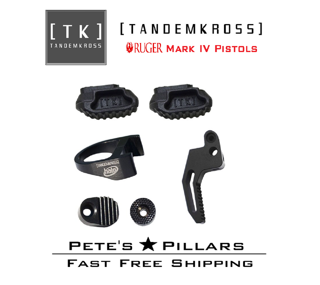TandemKross Ruger MKIV Mark IV Race Speed Kit Halo Trigger Base Pad TK24N0253B