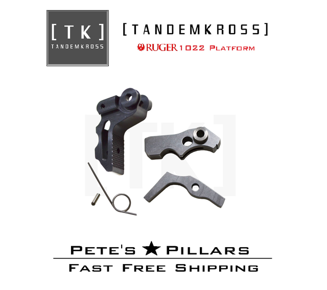 TandemKross Ruger 10/22 Ultimate Trigger Kit Charger Takedown Black TK18N0304BLK1