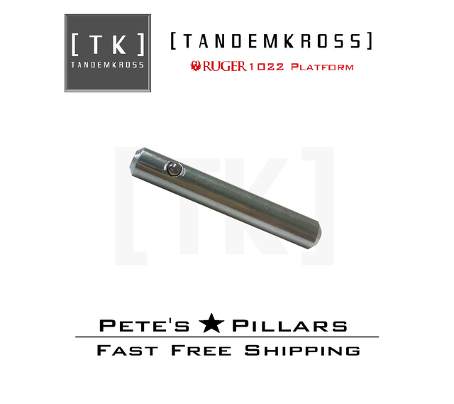 TandemKross Ruger 10/22 Receiver/ Trigger Assembly KrossPins 1022 Charger Takedown (Pair) TK18N0316SSL1