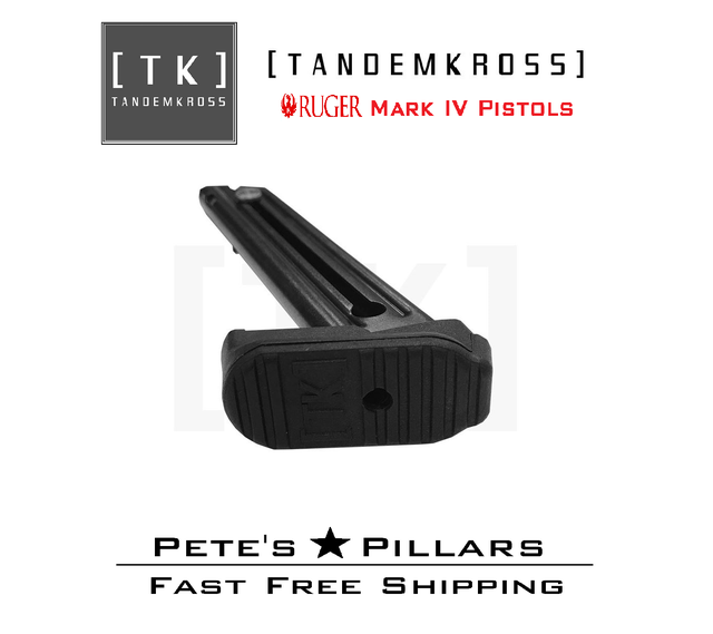 TandemKross Ruger Mark  IV 22/45 MarkPRO Extended Magazine Bumper 2x TK26N0237BLK1
