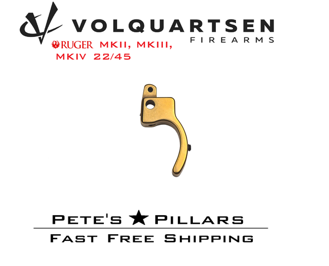 Volquartsen Ruger Mark MKII, MKIII, MKiV 22/45 & Lite Gold Target Trigger VC2TT-GT