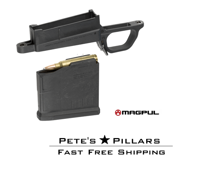 Magpul Remington 700 Bolt Action Magwell 700L Hunter LA w 5rd Mag MAG489 BLK