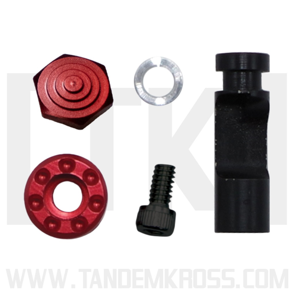 TandemKross Titan Extended Magazine Release Ruger Mark IV MKIV 22/45 TK26N0247RED1