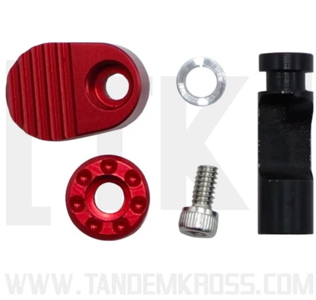 TandemKross Titan Extended Magazine Release Ruger Mark IV MKIV 22/45 TK26N0247RED1