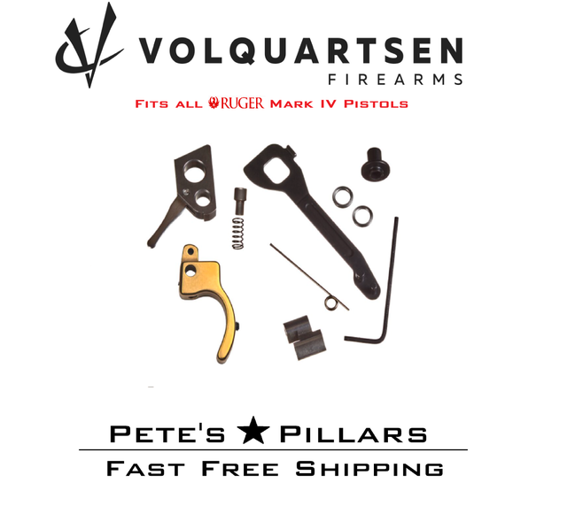 Volquartsen Ruger Mark 4 Accurizing Kit Gold Trigger MK IV 22/45 LITE VC4AK-GT