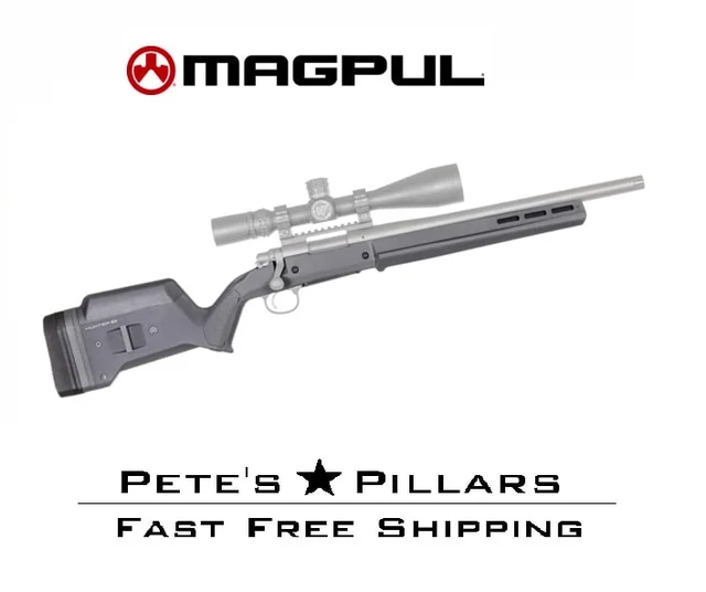 Magpul Hunter 700L Remington 700 Long Action Stock Aluminum Chassis MAG483-GRY