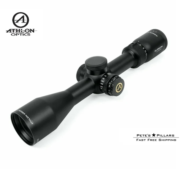 Athlon Optics Argos HMR 2-12×42 AHMC IR SFP Side Focus Hunting MOA Riflescope 214008