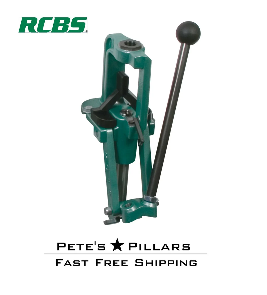 RCBS Rock Chucker Supreme Single Stage Reloading Press Cast Iron 9356