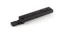 KRG ARCA Chassis Stock Spigot XL Bipod Optic Mount Black Aluminum