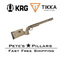 KRG Bravo Rimfire Chassis Adjustable T1X Black BRV-T1X-FDE