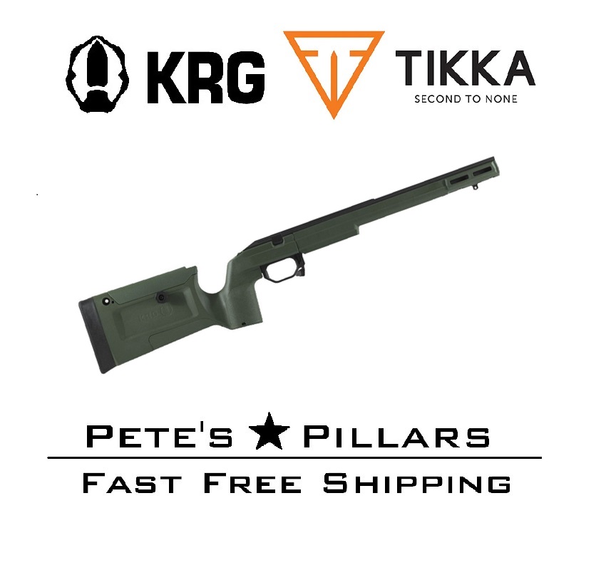 KRG Bravo Rimfire Chassis Adjustable T1X Black BRV-T1X-GRN