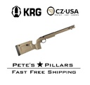 KRG Bravo Rimfire CZ 457 Adjustable Chassis Stock FDE BRV-CZ7-FDE