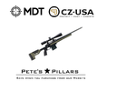MDT Oryx Chassis Sportsman CZ 455 Rifle Stock 104353-BLK