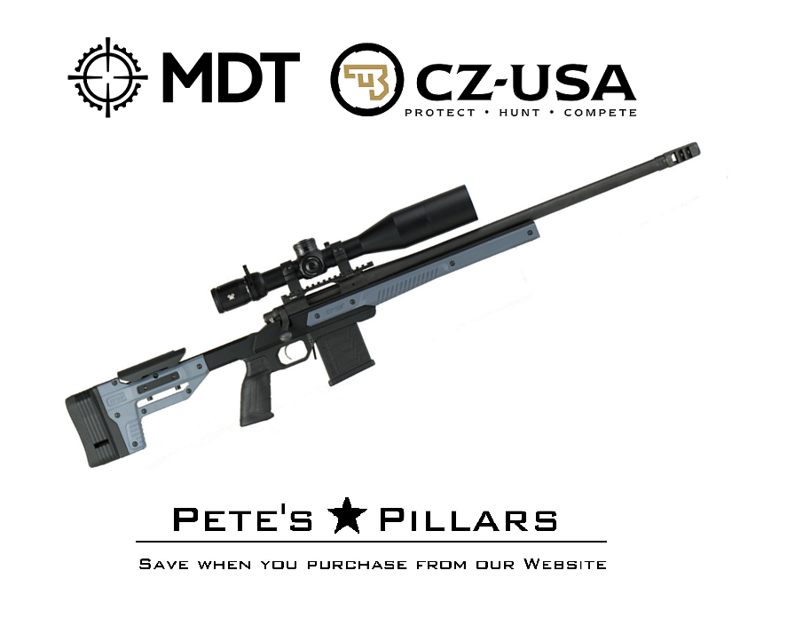 MDT Oryx Chassis Sportsman CZ 455 Rifle Stock 104353-GRY