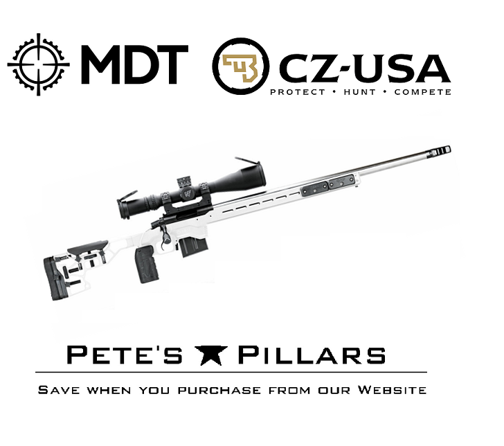 MDT Chassis CZ 457 ACC System Stock Storm Trooper White 104819-WHT