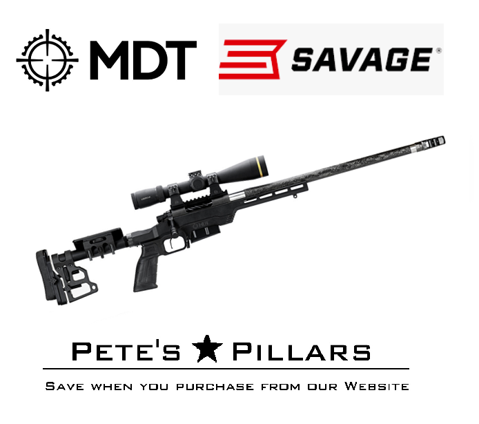 MDT Chassis LSS Gen2 Savage SA Upgraded Chassis Stock 104155-BLK