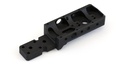 KRG ARCA Chassis Stock Spigot Bipod Optic Mount Black Aluminum