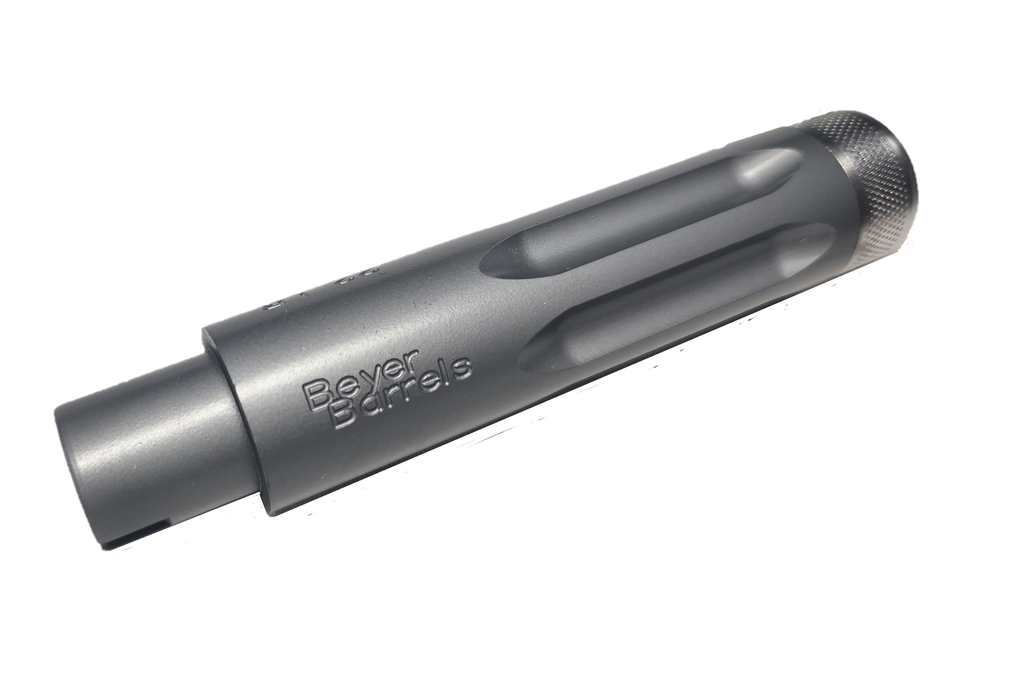 Beyer Barrels Ruger 1022 4.5" Ultralight Fluted Target 10/22 Charger Barrel Silver