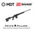 MDT Oryx Chassis Sportsman Savage LA Black 103642-BLK