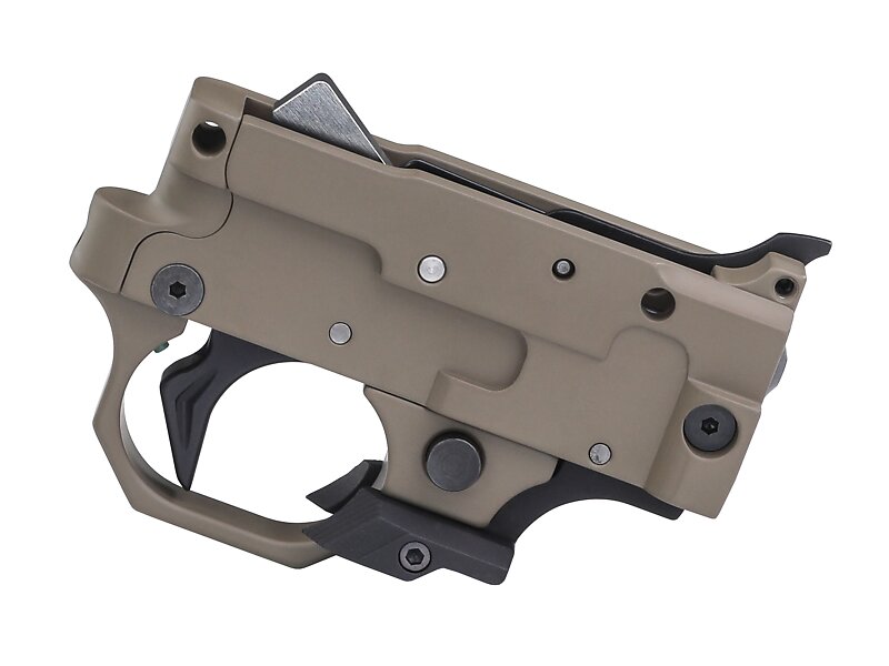 Volquartsen 10/22 TG2000 FDE Trigger Guard Assembly Ruger Rapid Release VCTP‑1‑FDE‑10‑RR