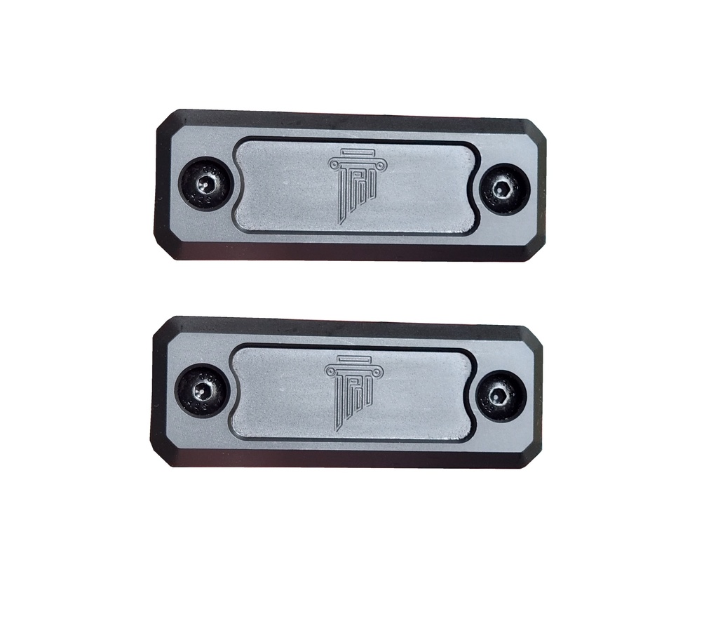 Pillar Chassis Stock Exterior Forend Weights M-LOK Fits MDT 12.3oz 2pk- PPFWR