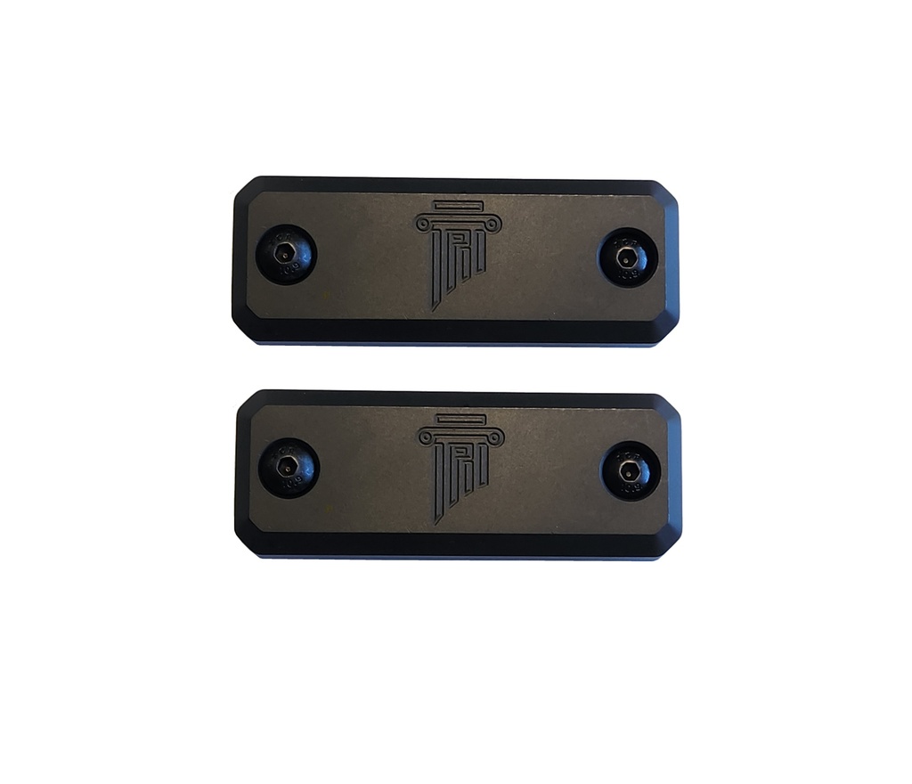Pillar Chassis Stock Exterior Forend Weights M-LOK Fits MDT 12.3oz 2pk- PPFWS