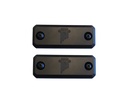 Pillar Chassis Stock Exterior Forend Weights M-LOK Fits MDT 12.3oz 2pk- PPFWS