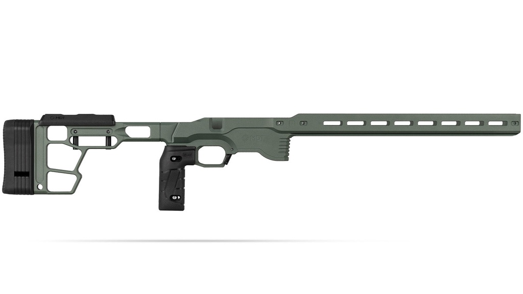 MDT ACC Premier Gen2 Chassis CZ 457 Rifle Stock Charcoal Green 109725-CCG