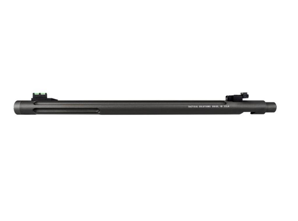 Tactical Solutions X-Ring 22LR Barrel 16.5" Fluted Open Sights 1/2-28 1022OSMB