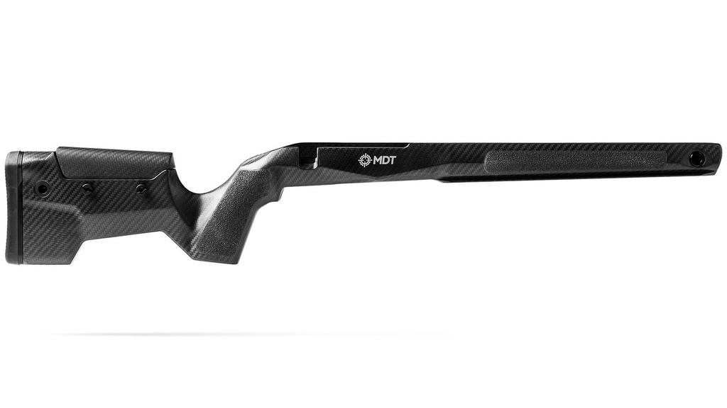 MDT Chassis MDT CRBN Remington 700 SA Rifle Stock Hunting Bottom Metal Clear Black 114481-BLK