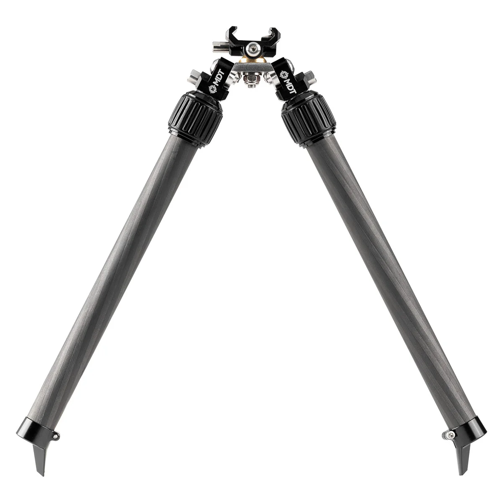 MDT  BackCountry Carbon Fiber Titanium Bipod 7.50-14.30" Picatinny 114770-BLK