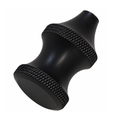 Pillar CZ 455 457 Knurled Finger Groove XL Bolt Knob Billet Aluminum Black PPFGL