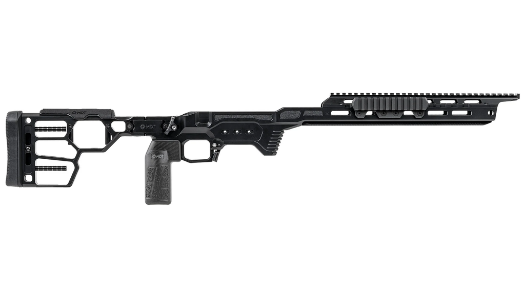 MDT DRT "Dead Right There" Chassis Remington 700 SA Rifle Stock Black 115750-BLK