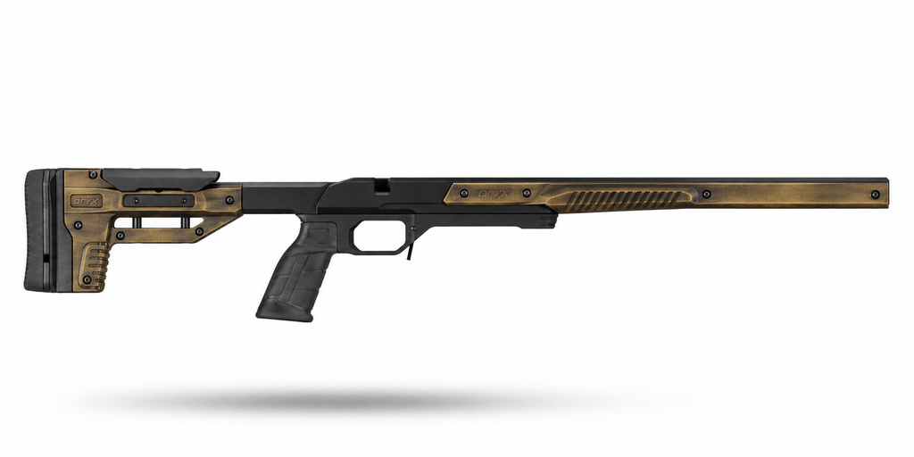 MDT Oryx Chassis Sportsman Ruger American Rifle War Torn Bronze 103725-WTB