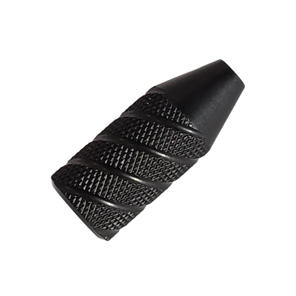 Pillar CZ 455 457 Slim Knurled Grooved Bolt Knob Billet Aluminum Black PP4KG