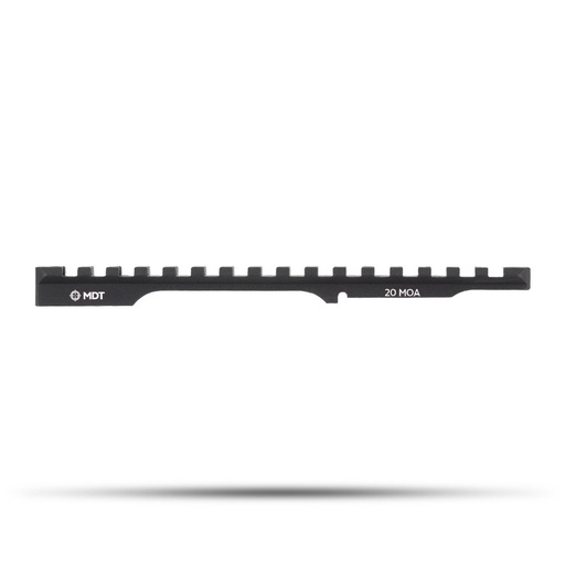 [102188-BLK] MDT Accessories Scope Rails Picatinny Scope Base 20 MOA Remington 700 LA 102188-BLK