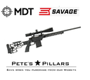 MDT Chassis LSS-XL Gen2 Savage LA Fixed  103357-BLK