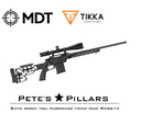 MDT Chassis - LSS-XL Gen2  Tikka T3 T3X LA Fixed 103361-BLK
