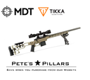 MDT Chassis LSS-XL Gen2 Tikka T3 T3X LA Fixed 103361-FDE