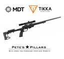 MDT Chassis - LSS Gen2 - Tikka T3 T3x - LA - RH 104283-BLK