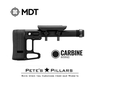 MDT Buttstock - Skeleton Carbine Stock - SCS Lite 104583-BLK