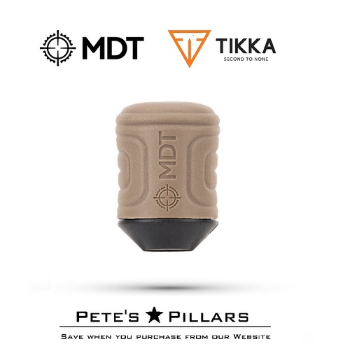 [105335-FDE] MDT Accessories - Bolt Knob - Clamp on - Tikka- FDE