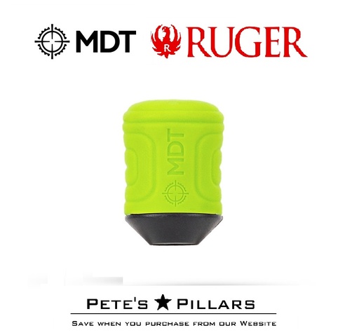 [105337-GRN] MDT Ruger American SA/LA Bolt Knob Clamp On Oversized Post 2019 Green 105337-GRN