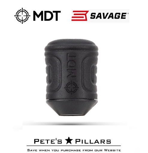 [105338-BLK] MDT Accessories - Bolt Knob - Clamp on - Savage - 105338-BLK