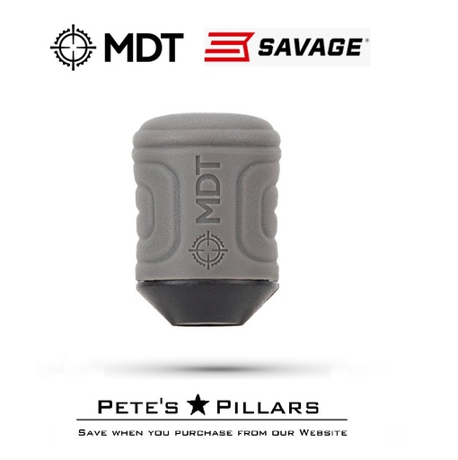 [105338-GRY] MDT Accessories - Bolt Knob - Clamp on - Savage - 105338-GRY