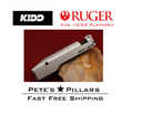 KIDD Ruger 10/22 CNC Bolt Assembly 22LR Charger Takedown 1022 Silver Scalloped