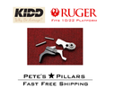 KIDD Ruger 10/22 Trigger Job Kit Internal Upgrades 1022 Charger Takedown Black