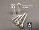 CZ 455 Pillar Kit DIY Stock Bedding with STAINLESS STEEL Action Screws 